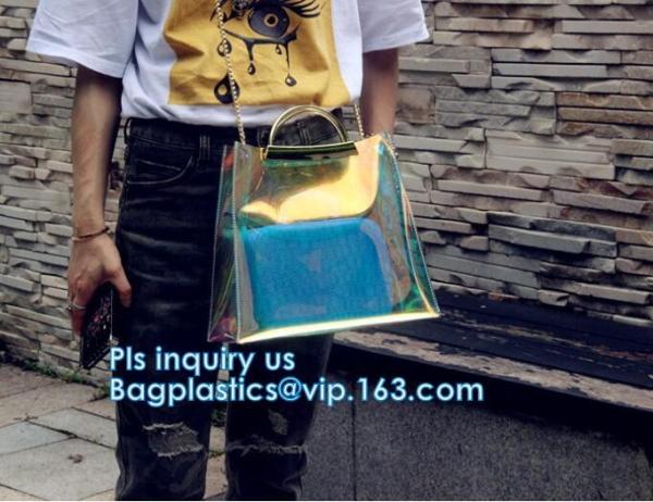 ladies fashion pvc handbag, PVC Women Bags Tote Beach Handbags, PVC Women Handbag Tote Bag, Women Handbag, PVC Beach Bag