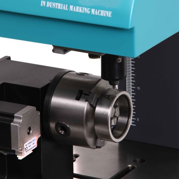 Desktop Electric DOT Peen Marking Machine For Flange Steel Pipes Tubes Metal Bellows Marking Machine