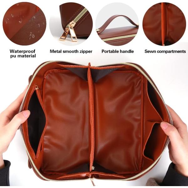 Lage Capacity Fashion Durable Lightweight Cosmetic Bags Waterproof