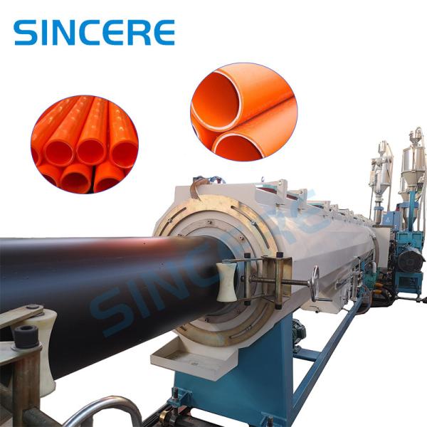 50mm-160mm PPR Pipe Extrusion Machine HDPE Water Pipe Extrusion Line