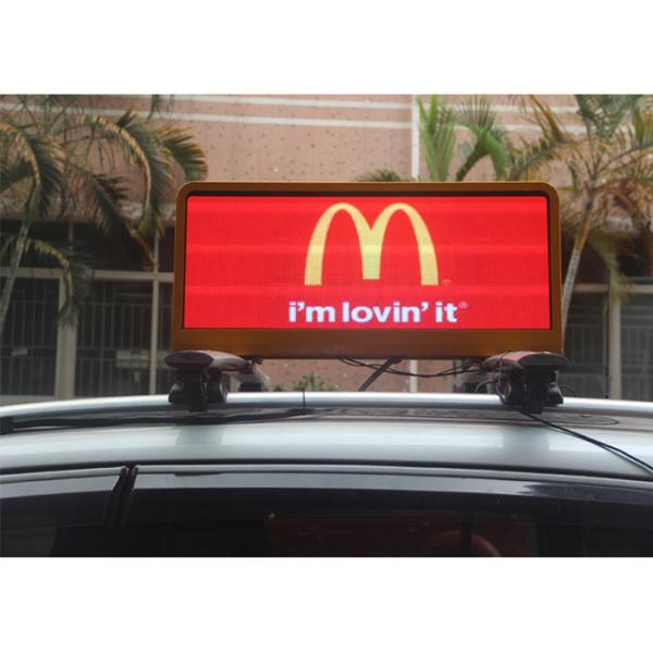 Digital Taxi Roof LED Advertising Billboards Waterproof Surpport USB/3G/4G/WIFI