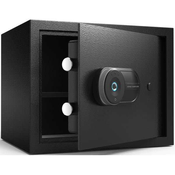 Fingerprint Lock Safe Cabinet Bank Bedroom Metal Deposit Box Size 500*350*310mm