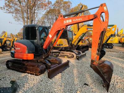Kubota KX165 escavadeira Cabina confortável e fácil manutenção para a máxima produtividade