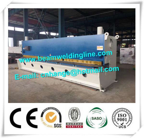High Tech QC11Y Guillotine NC Shearing Machine And Press Brake For Steel Plate
