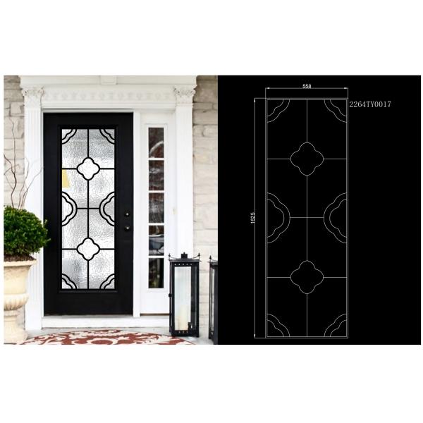 Современная технология Джамб ранга пятна 2264 дюймов чугунный стеклянный немедленный иконический