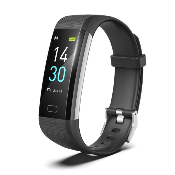 Yeestep Adult Sports Tracker S5 2.0 Electric Bike Scooter Tracking Wristband Heart Rate Monitor Watch Strap for Smartwatches