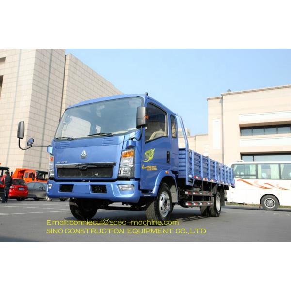 Euro 3 Light Duty Commercial Trucks 4x2 Light Cargo Truck Exhaust Brake