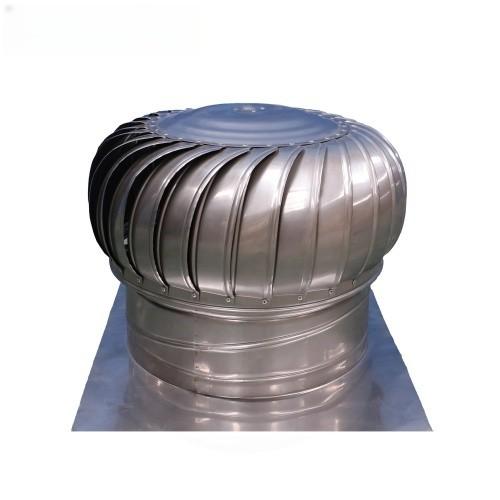 Source Factory Stainless Steel Roof Ventilating Fan Without Power Wind Drive Poultry Pig Farm Turbine Roof Exhaust Fans