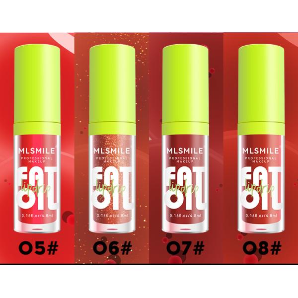 Lucency Plump Lip Gloss for Women 8 color Transparent lip glaze Lady's Lip Makeup