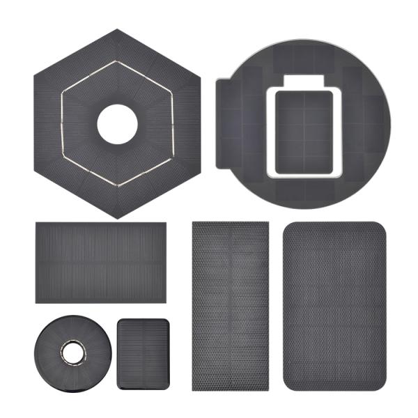 Flexible OEM Solar Panel ETFE Monocrystalline 5V 12V 15W 20W 30W