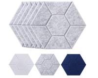 La oficina talla la insonorización decorativa 14x12x0.4inches de los paneles acústicos
