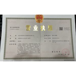 Longyan XinxinYuli Mechanical Equipment CO.,LTD Certifications