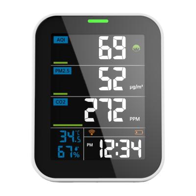 2000mAh Rechargeable Outdoor Air Quality Monitor Portable Gas Analyzers For Air Meter