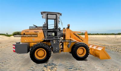 Lonking CDM932N 1.5TON 0.8m3 wheel loader with YUNNEI engine YN38GB1