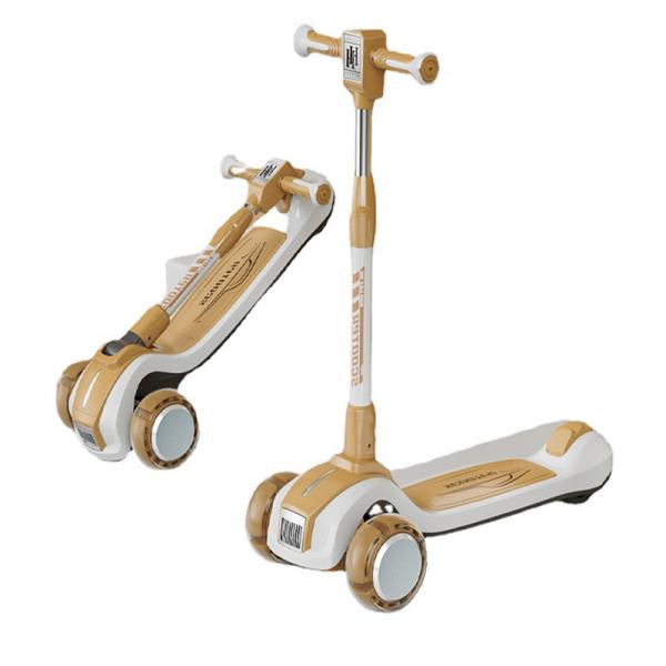 Максимальная нагрузка 50 кг Регулируемый складной детский велосипед Kick Scooter для ребенка легкий