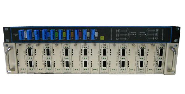 Remote Management 10G Media Converter  With 1 + 1 Fiber Optical Protection