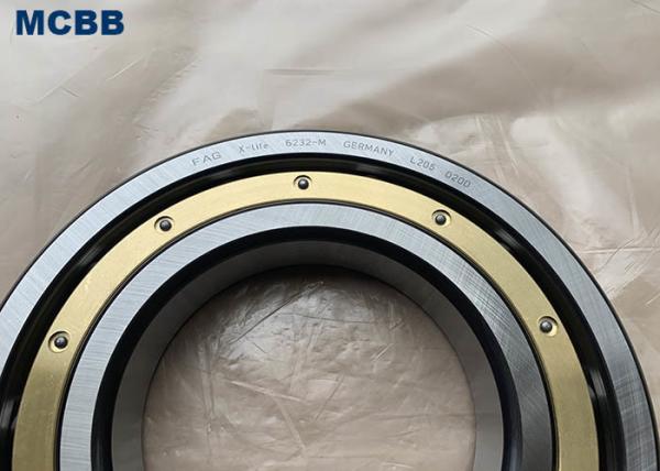 Uso de grande resistência do motor dos rolamentos de esferas angulares de aço do contato da gaiola auto