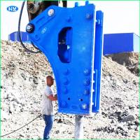 Mini Hydraulic Demolition Hammer 11-16 toneladas roda o disjuntor da rocha do Backhoe do carregador