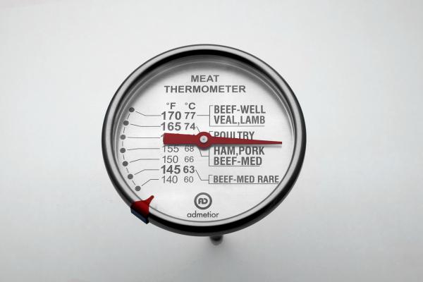 NSF Certified Instant Read Food Thermometer , Digital Baking Thermometer Extra Large Dial