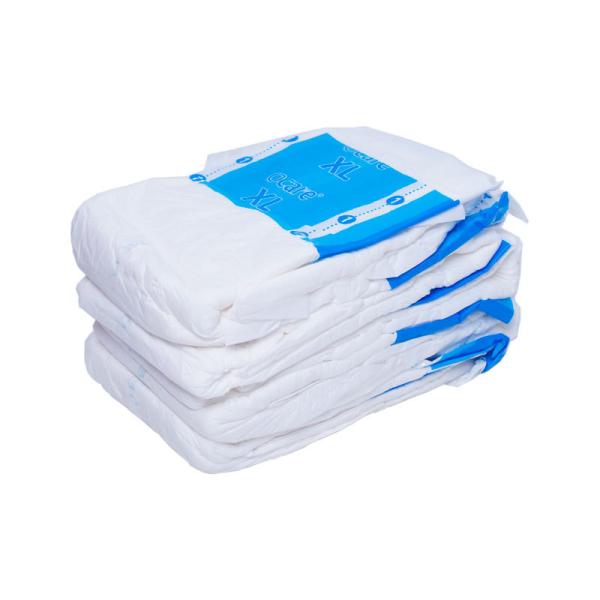 Activated Carbon Odorcontrol Adult Disposable Diaper Plain Woven Soft Breathable Fabric Ensures Comfort And Odor Control
