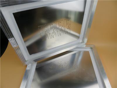 Stainless Steel Shim 0.12mm PCB SMT Stencil 520x420mm Aluminum Fame