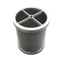 Prix d'usine 304 Écran en acier inoxydable en fil de fer à ciseau Filtre à tambour / Filtre à tamis / élément de filtre