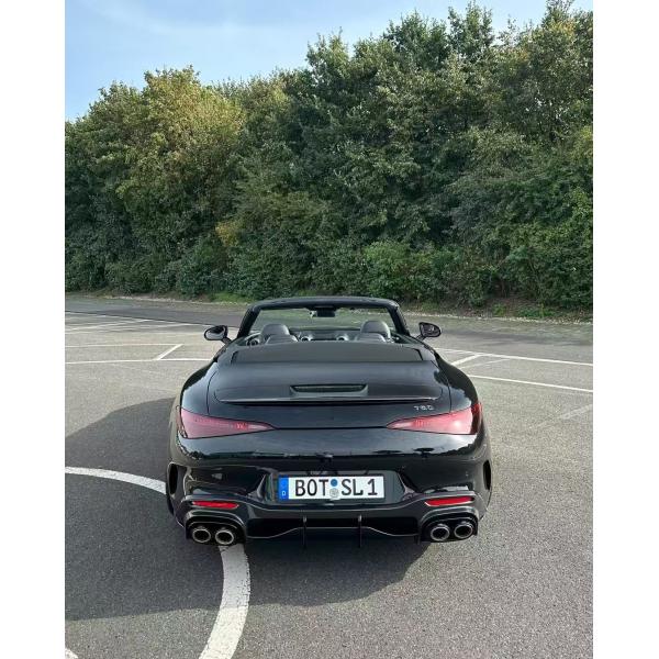 SL63 Mercedes Benz Sl Body Kit 2015 - 2016 BS Style Hood Spoiler Front Lip Diffuser