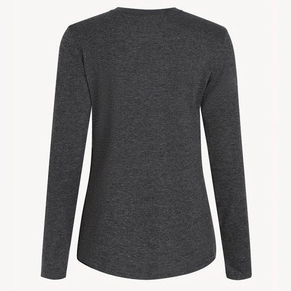 Loose Women Sportswear Tops Long Sleeves Round Neck Hoodie Breathable Type