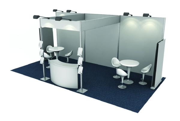 Popular portable outdoor tension fabric trade show booth/exhibition booth display for sale