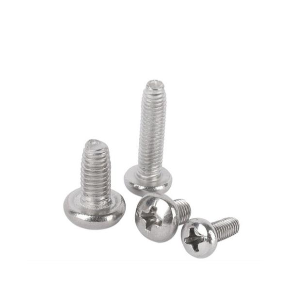 Stainless Steel or Zinc Plated Self Tapping Screw with Phillips Torx Pan Head