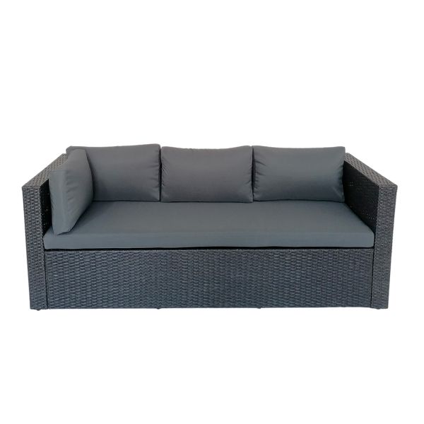 Inexpensive Outdoor Sofas Rattan Wicker Patio Garden Sofa Set Furniture