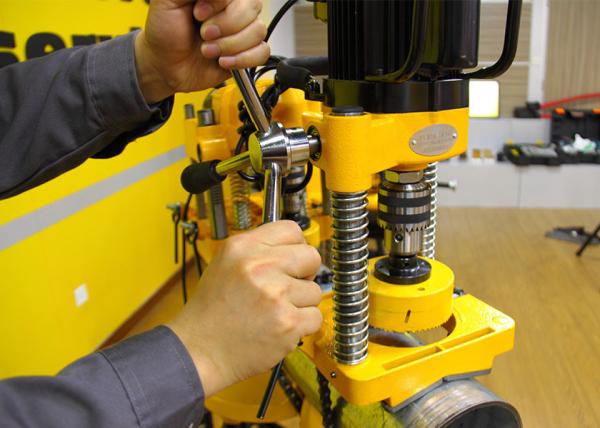 Hongli JK114 JK150  Pipe Hole Cutting Machine To 114mm/152mm Into Steel Pipe