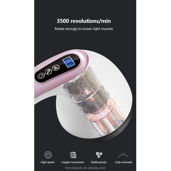 Handheld Body Anti Cellulite Massager Electric Heating Vibration Body Massage Hammer