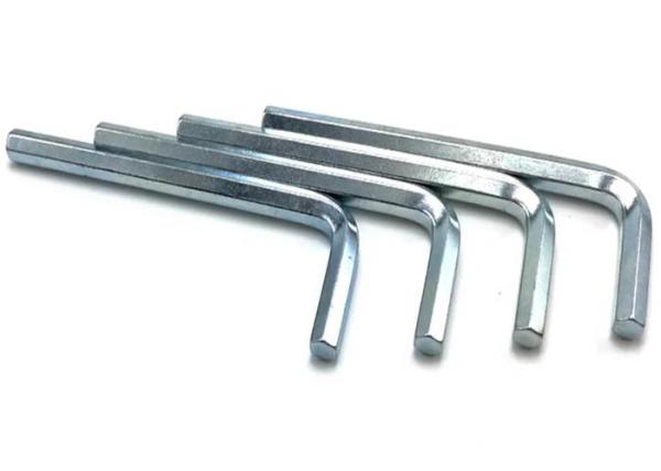 8 mm L Tipo cabeça plana Allen chave parafusos aço galvanizado B7 B7M azul branco zincado