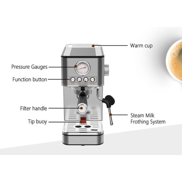 Máquina de café para el hogar Espresso Sistema de agua caliente eléctrica portátil
