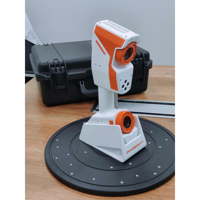 Phasight Max-100 Ultra-Capacity Handheld 3D Scanner 100 Blue Laser Lines 0.020mm