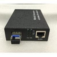 10/100 Base -TX To 100 Base -FX Fiber Media Converter With DIP Switch , Full Duplex