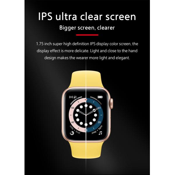 T500+ Bluetooth Smartwatch 1,75 дюймов полноэкранный вызывать