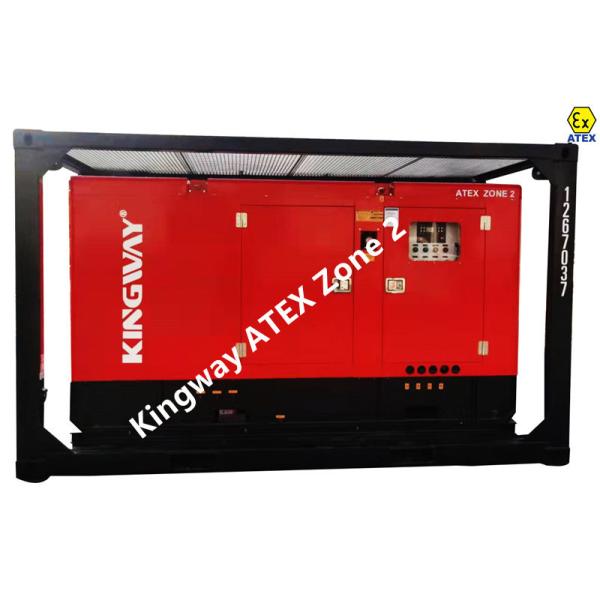 Zone 2 BV ROHS ATEX 55KW 10m3/min 10bar Explosion-Proof Screw Compressor Oil-Lubricated Gas Compressor Manufacturing Plants Air