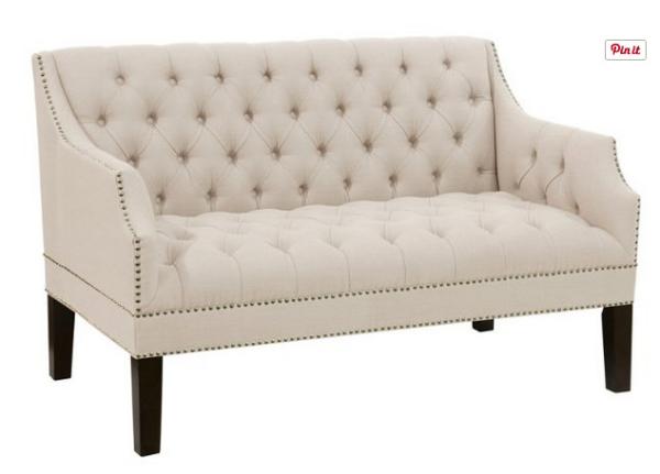 Event wedding hot sale french love seat wooden tufted long back wedding love seat