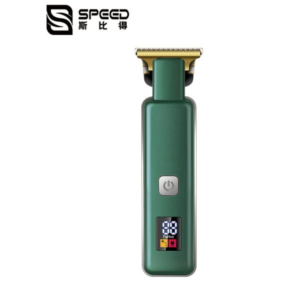 818 Мужчины Беспроводная парикмахерская портативная стрижка для волос Электрическая