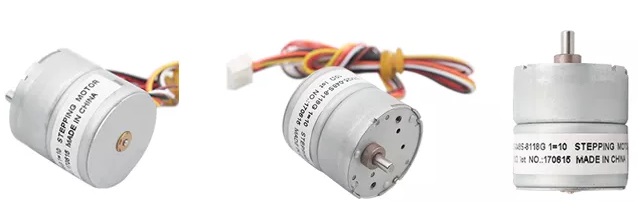угол 7.5°/10 24VDC шага мотора шестерни 25mm мини Stepper зацепил Stepper мотор