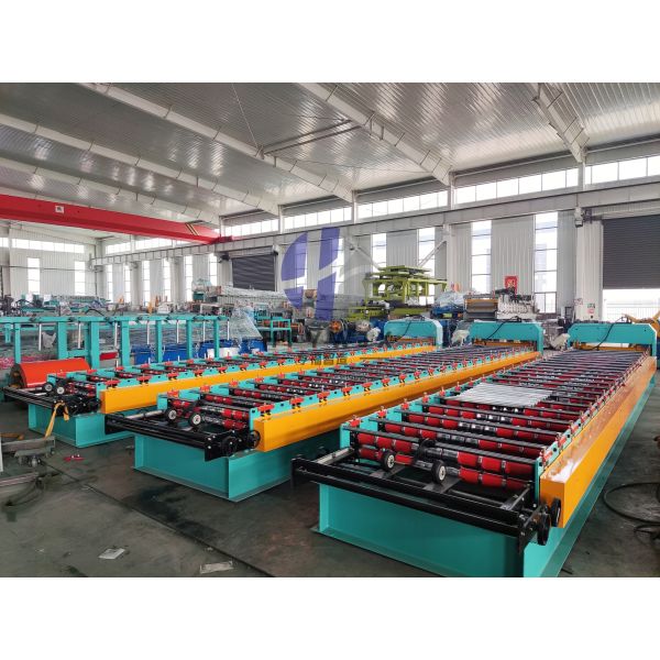 380V/50Hz 3p  C21 Roof Panel Trapezoidal Sheet Machine 0-40M/Min Speed