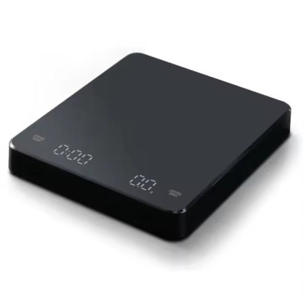 Rectangle Timemore 3 kg Balance numérique de café de cuisine avec batterie de chronomètre Fonction de mesure du poids