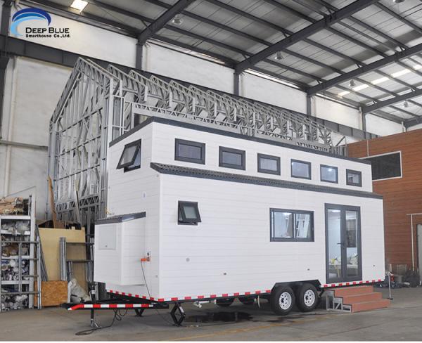 Casa Prefabricada Prefabricada Com 2 Quartos Casa Pequena Em Rodas