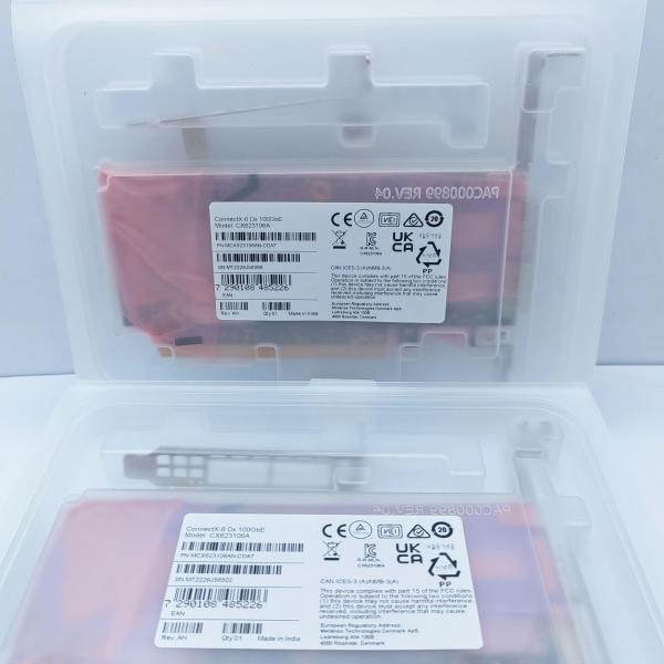 Mellanox MCX623106AN-CDAT ConnectX-6 Dx 100GbE Dual-port QSFP56 EN Network Adapter Card