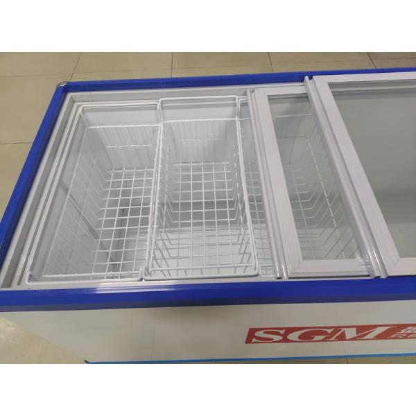 Ice Cream Chest Freezer Cooler Stainless Steel Chest Freezer Island