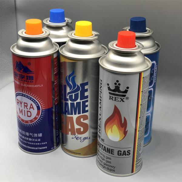Portable Empty Butane Gas Canister for Outdoor Cooking