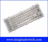 O vândalo alto da prova da poeira impermeabiliza Mini Keyboard With industrial 12 chaves de função
