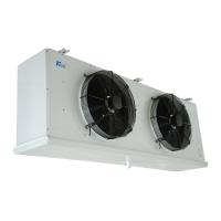 unidade mais fresca da sala do congelador do ar da sala fria da aleta de 6mm para 114kw logístico